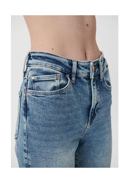 Kadın CINDY Gölgeli Mavi Gold Shape Jean Pantolon 100277-84421 indirimleri