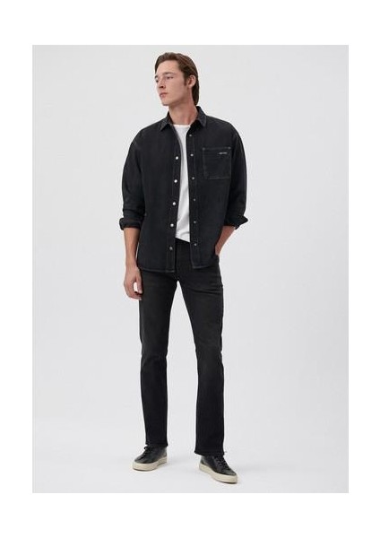 Erkek Martin Duman Gri Mavi Black Jean Pantolon 0037834819