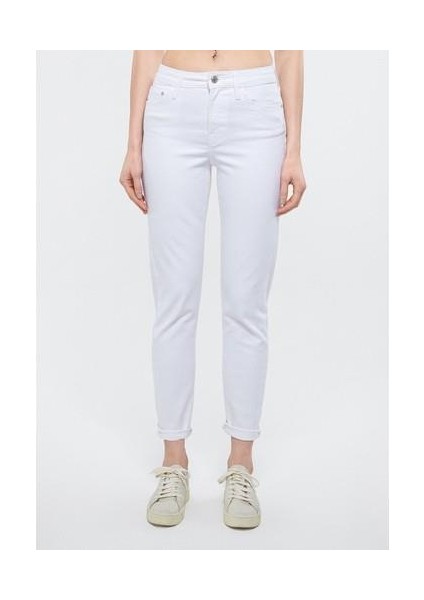 Kadın Cindy Beyaz Everyday 90S Jean Pantolon 100277-81362 modelleri