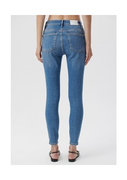 Kadın Tess Mavi Glam Jean Pantolon 100328-80978