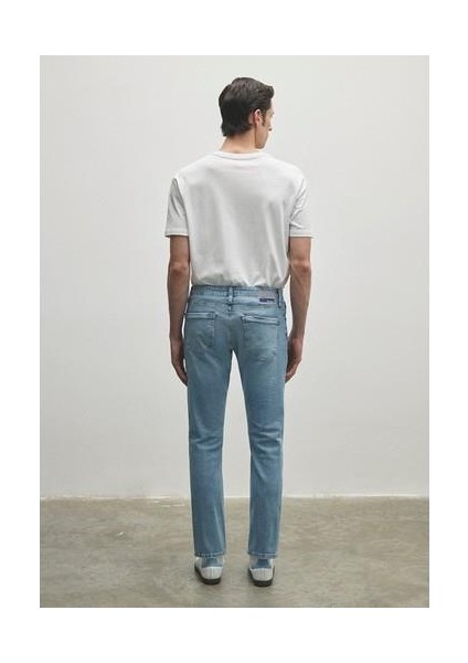 Marcus Premium Blue Puslu Açık Mavi Jean PANTOLON0035186532 fırsatları