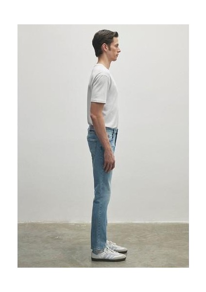 Marcus Premium Blue Puslu Açık Mavi Jean PANTOLON0035186532 indirimleri