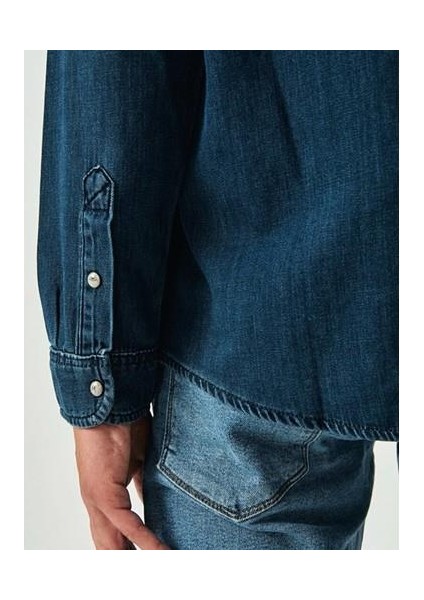 Rohan Aıden x Wash Erkek Jean Gömlek