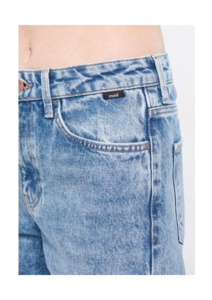 Kadın California Gölgeli Açık Mavi Street Jean Pantolon 1010125-83757 indirimleri