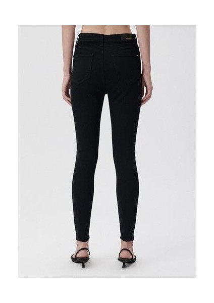 Kadın Serenay Siyah Gold Shape Jean Pantolon 100980-35248 indirimleri