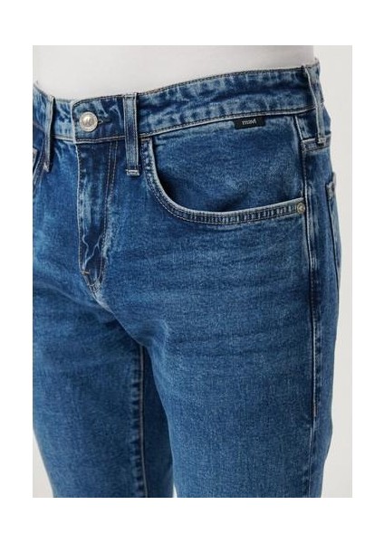 Erkek James Indigo Kolej Jean Pantolon 0042485199
