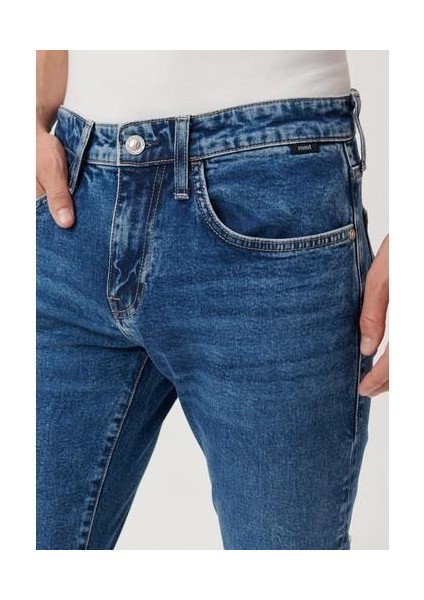 Erkek James Indigo Kolej Jean Pantolon 0042485199