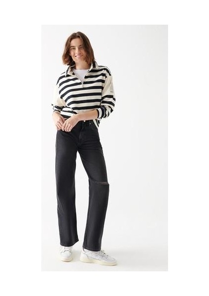 Kadın California Duman Gri Yırtıklı Icon Street Jean Pantolon 1010125-82311 fiyatları