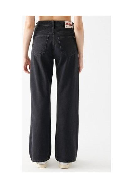 Kadın California Duman Gri Yırtıklı Icon Street Jean Pantolon 1010125-82311 fırsatları