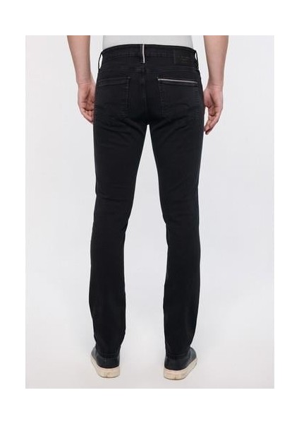 Jake Mavi Premium Koyu Gri Jean Pantolon 0042218775