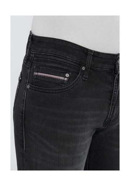 Jake Mavi Premium Koyu Gri Jean Pantolon 0042218775