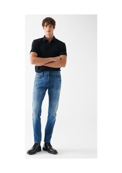 Erkek PRO Serisi Marcus Vintage Jean Pantolon 0035131596
