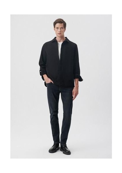 Erkek Jake Siyah Mavi Black Jean Pantolon 0042285185