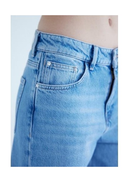 Kadın Malibu Açık Mavi Yırtıklı Street Jean Pantolon 1010152-83664 indirimleri