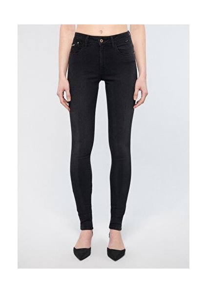 Kadın Alissa Duman Gri Gold Premium Jean Pantolon 1067882217 modelleri