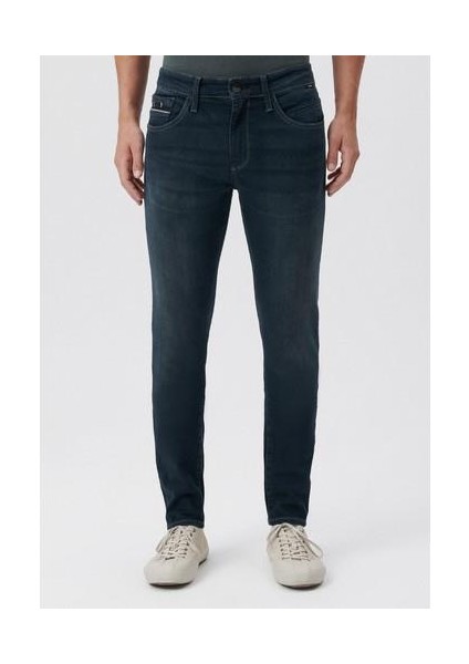 James Mavi Black Puslu Mürekkep Mavi Jean Pantolon 0042426976 modelleri