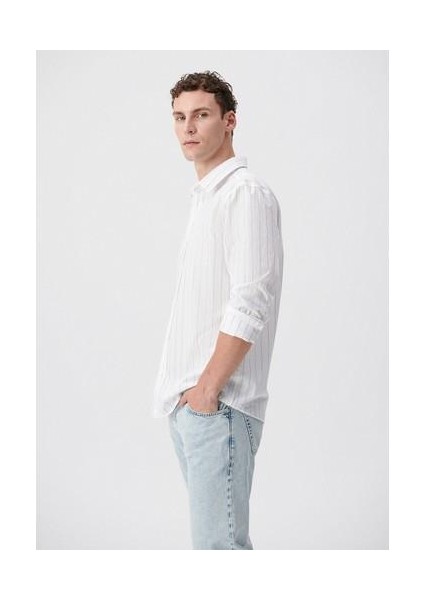 Erkek Siyah Örme Gömlek 021638-900