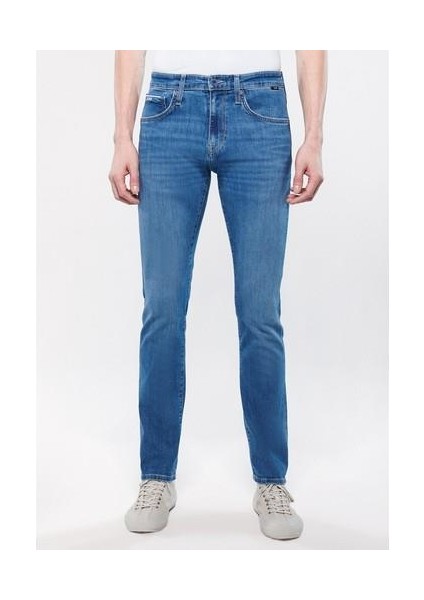 Marcus Premium Blue Indigo Mavisi Jean Pantolon 0035183710