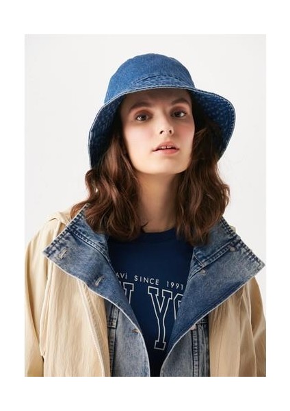 Denim Bucket Şapka 1900026-18790 fırsatları