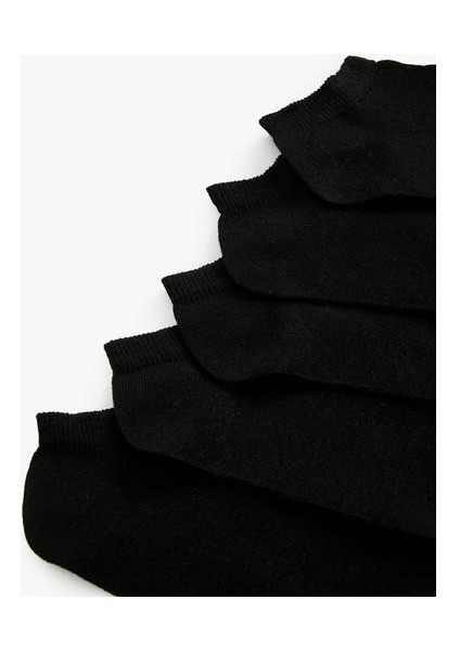 Basic 5'li Patik Çorap Seti modelleri