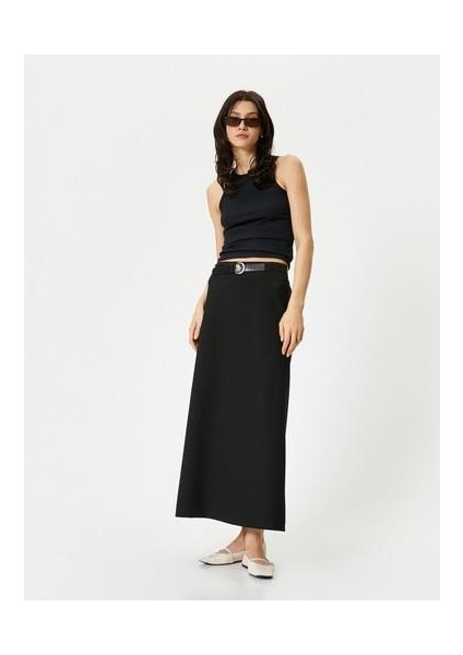 Halter Yaka Atlet Fitilli Slim Fit