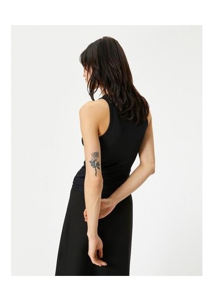 Halter Yaka Atlet Fitilli Slim Fit fiyatları