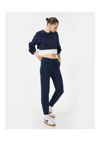 Jogger Eşofman Altı Beli Bağlamalı Cepli fırsatları