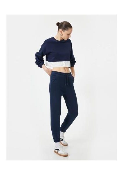 Jogger Eşofman Altı Beli Bağlamalı Cepli indirimleri