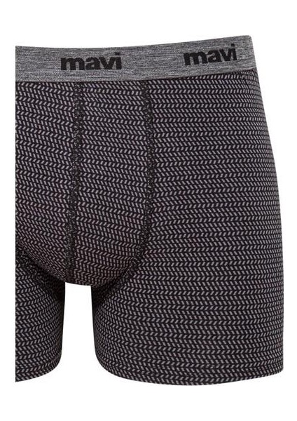 Geometrik Desenli Antrasit Boxer 092083-900 fırsatları