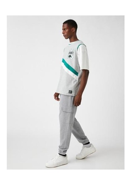 Bağcıklı Kargo Eşofman Altı