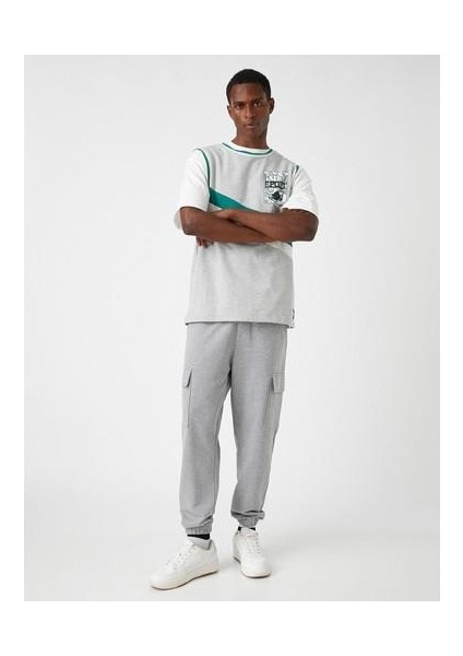 Bağcıklı Kargo Eşofman Altı