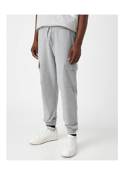 Bağcıklı Kargo Eşofman Altı