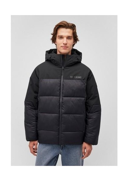 Kapüşonlu Siyah Şişme MONT0110464-900 modelleri