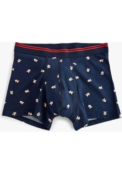 Skinny Fit Yılbaşı Temalı Antibakteriyel Pamuklu 2'li Boxer Seti fiyatları