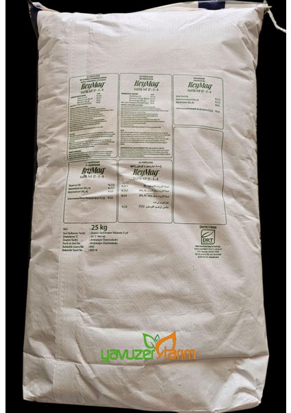 Dr Tarsa Keymag Safir Np Gübresi 27-5-0 Azot 25KG