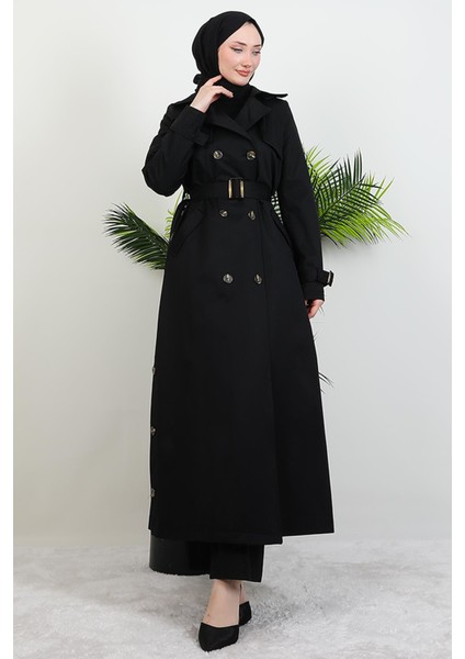 Pera Trençkot Siyah fırsatları