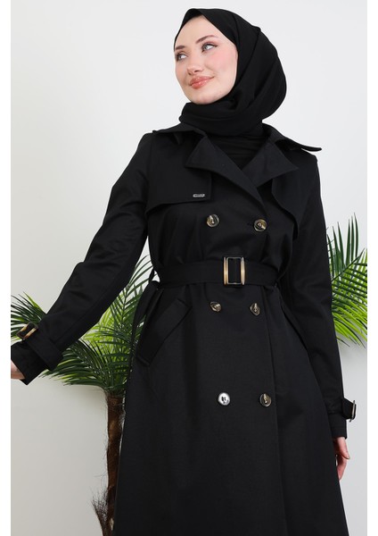 Pera Trençkot Siyah indirimleri