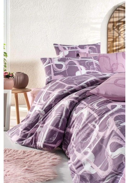Pembe Çift Kişilik Nevresim Takımı