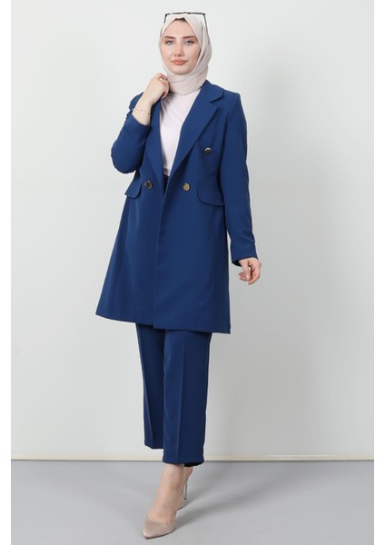 Blazer Ceket Takım Koyu Mavi modelleri