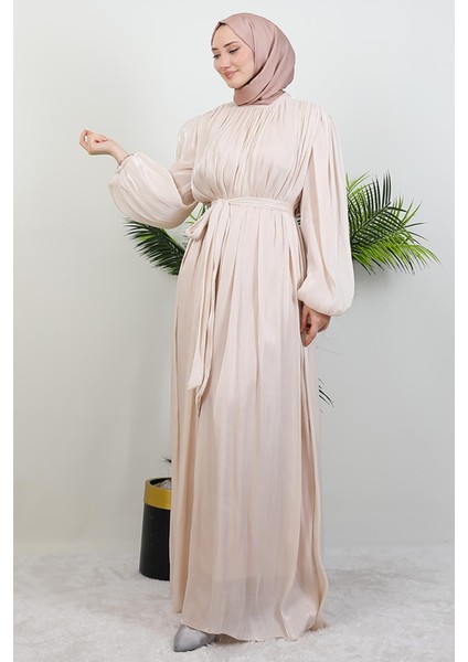 Matem Tesettür Elbise Krem fiyatları