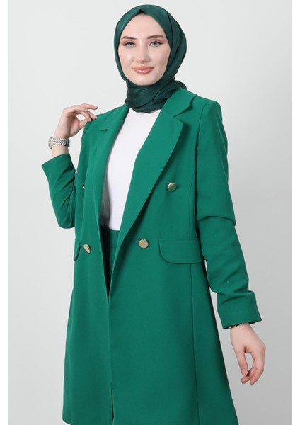 Blazer Ceket Takım Yeşil indirimleri