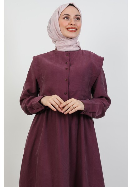 Ebra Modal Elbise Açık Mor indirimleri