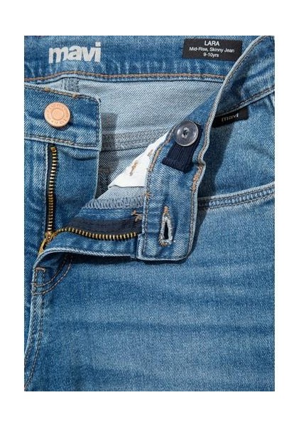 Çocuk Lara Mavi Jean Pantolon 7010133-83814 indirimleri