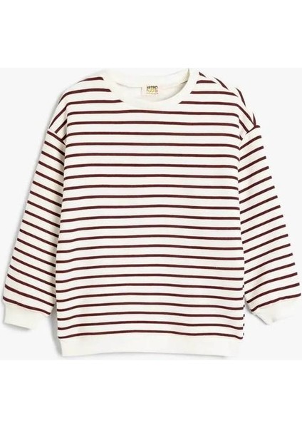 Kız Çocuk Sweatshirt Beyaz 5WKG10267AK