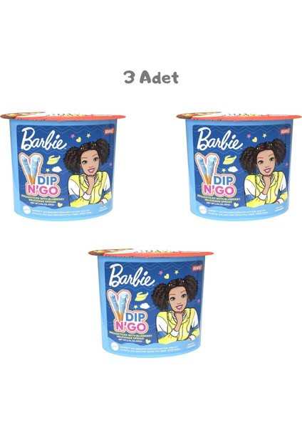 Dipn Go Blueberry Milkshake 55G 3 Adet