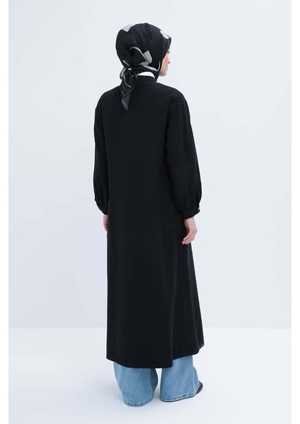 Siyah-Hakim Yaka Büyük Cepli Ferace modelleri