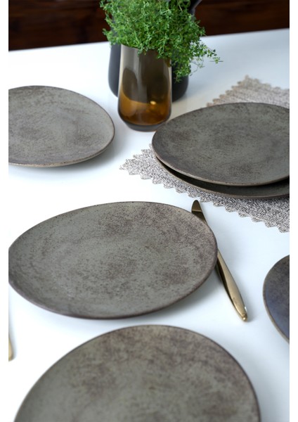 Mat Toprak Stella Pasta Tabağı 23 cm 6 Adet 20572 fiyatları