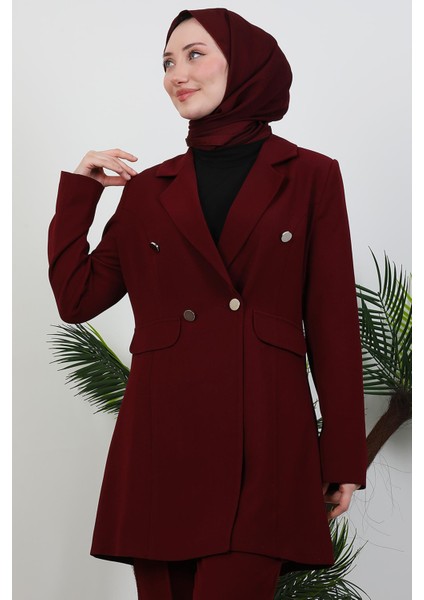 Blazer Ceket Takım Bordo indirimleri