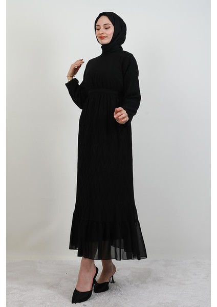 Pilisoley Şifon Elbise Siyah fiyatları