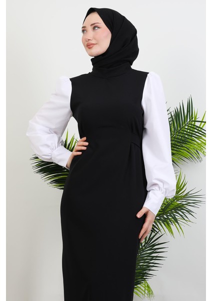 Ekin Tesettür Elbise Siyah indirimleri